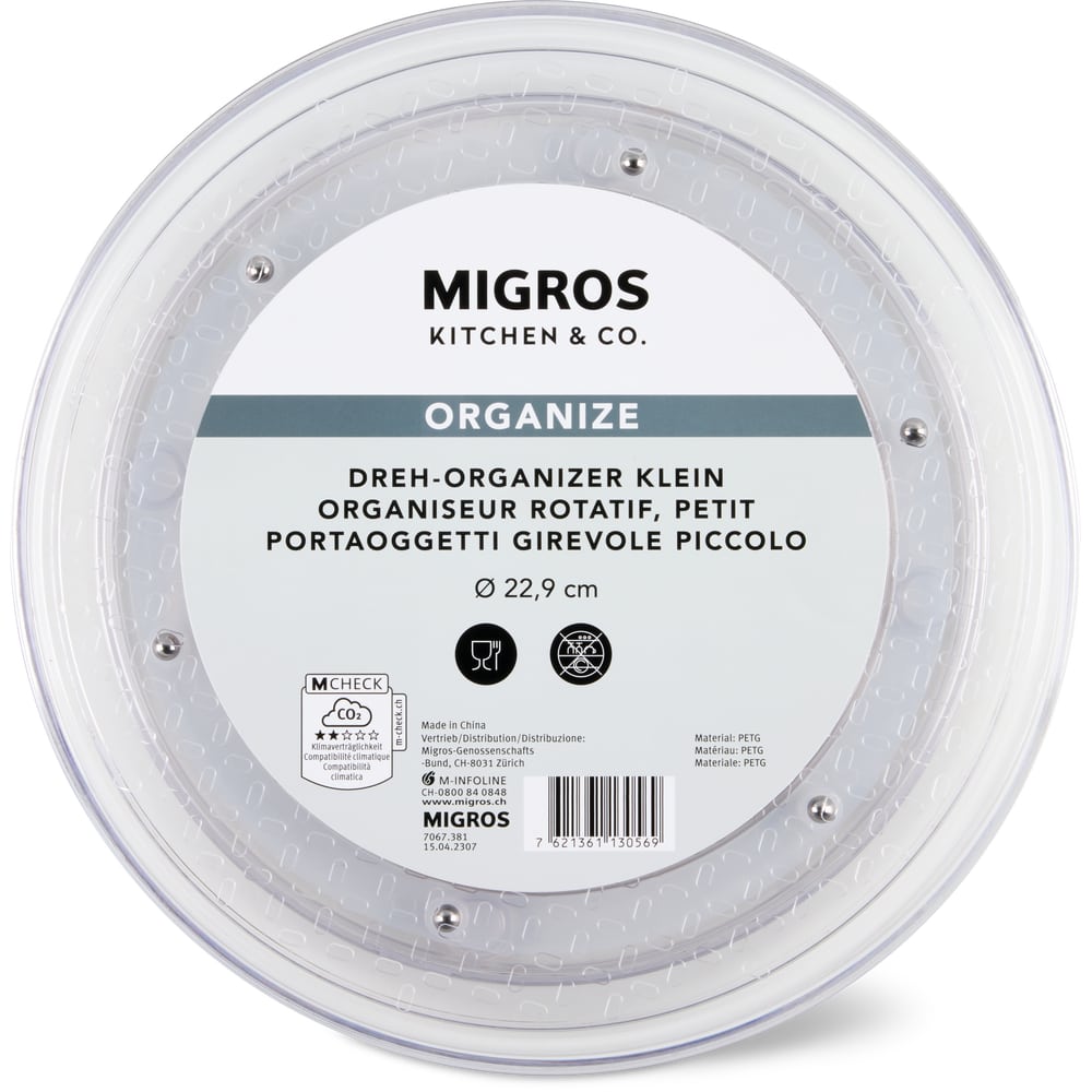 Migros Kitchen & Co. Kühlschrankorganizer klein rund ⌀30.5cm