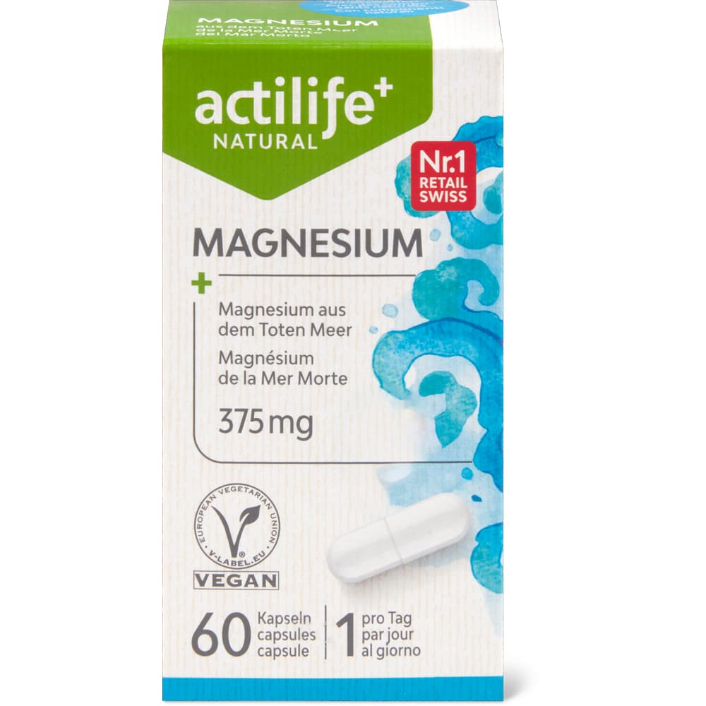 Actilife Natural Magnesium Kapseln Vegan