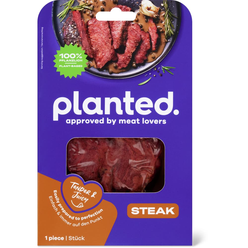 planted.  Plain Steak  vegan  Migros Online