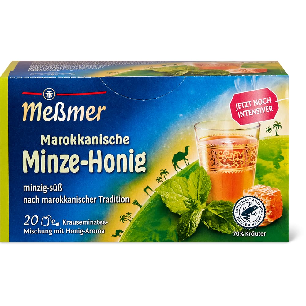 Messmer Marrocaine-Tee Minze und Honig