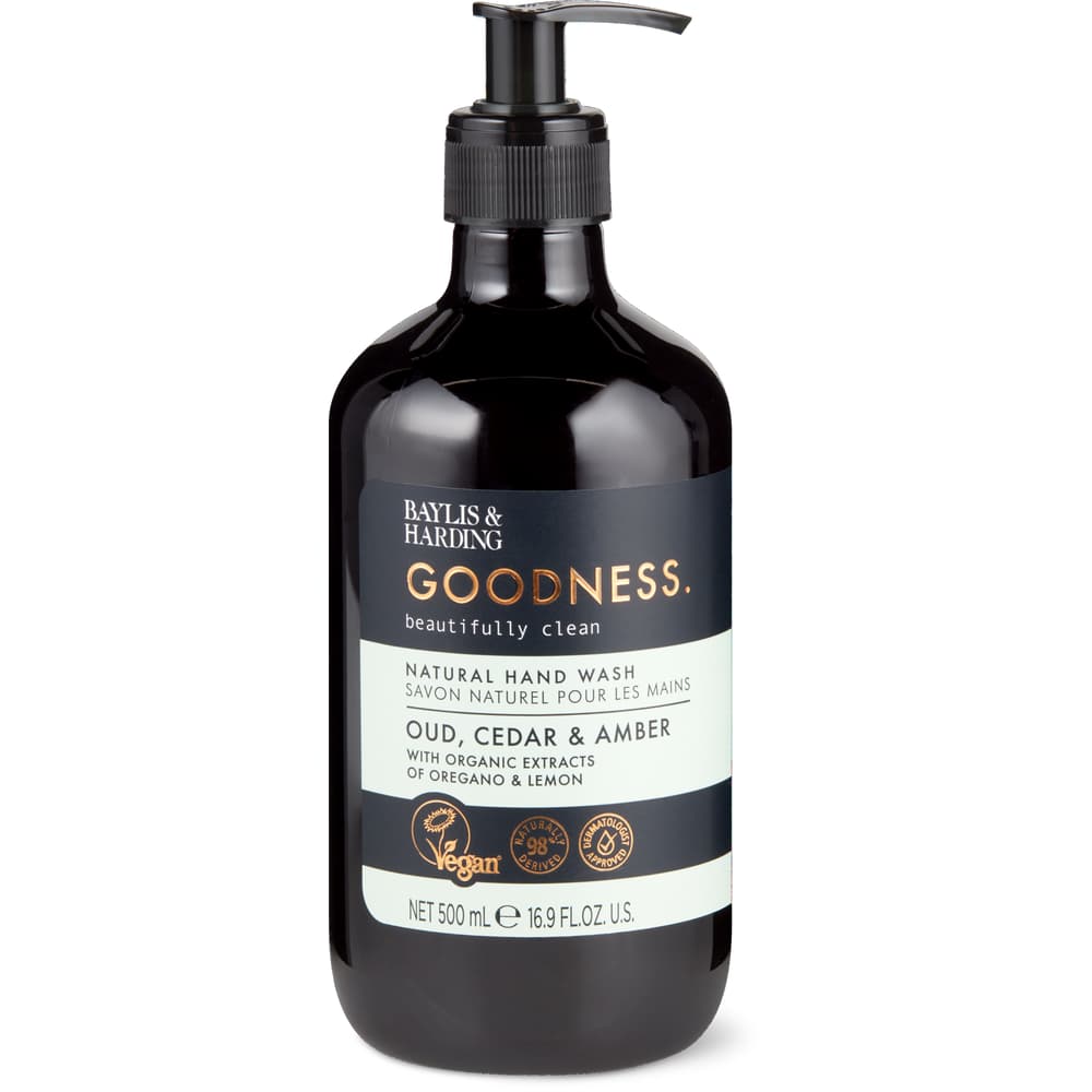 Baylis & Harding Goodness Oud, Cedar & Amber Hand Wash • Migros