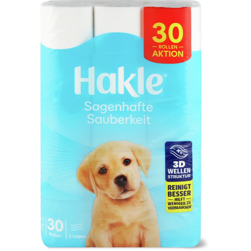 Hakle Sagenhafte Sauberkeit Toilettenpapier 3 Lagig