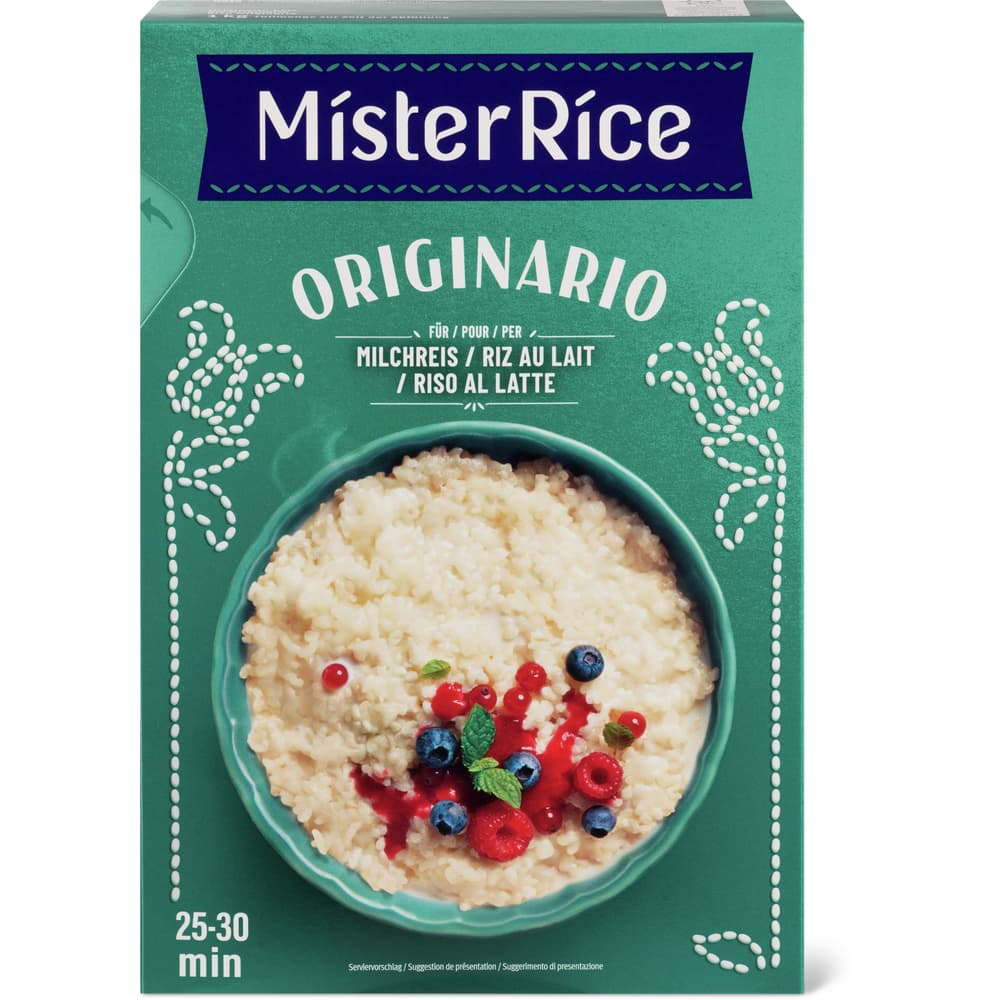 Mister Rice · Originario · für Milchreis • Migros