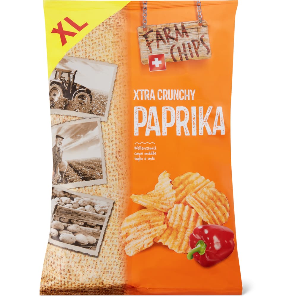 Farm Chips Pommes Chips Paprika