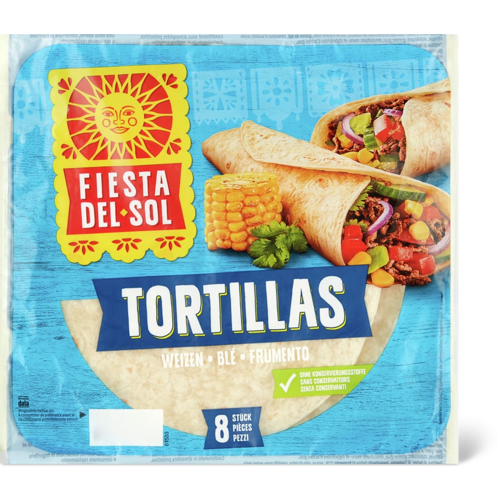 Fiesta del Sol Tortillas Weizen