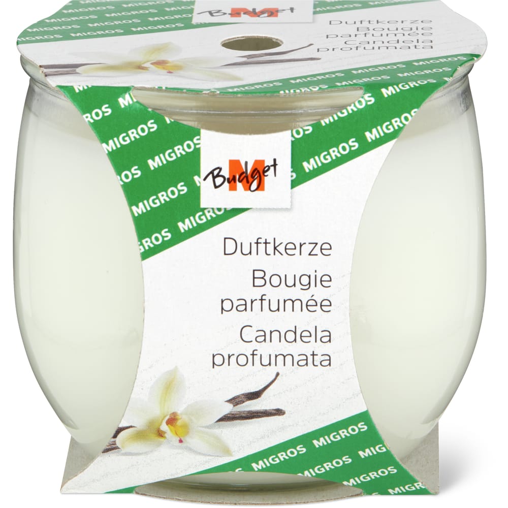 M-Budget Duftkerze Vanille, 150g