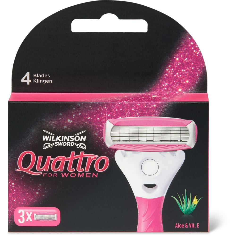 Wilkinson Quattro Ersatzklingen 4 Klingen