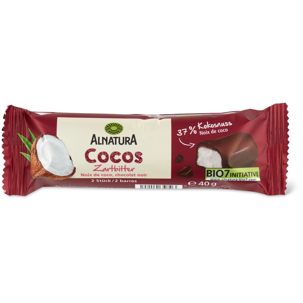 Alnatura Cocos Zartbitter Riegel
