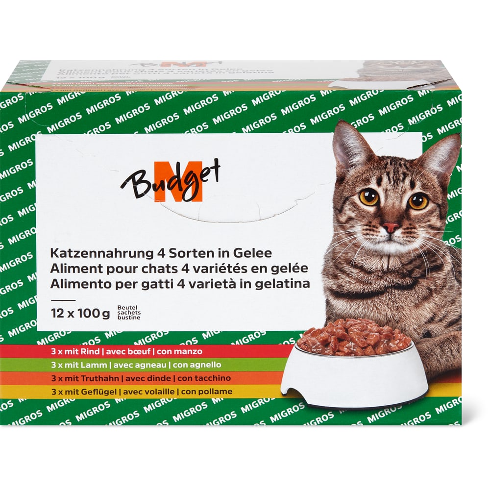 M-Budget Häppchen in Gelée Rind-Geflügel-Lamm-Truthahn