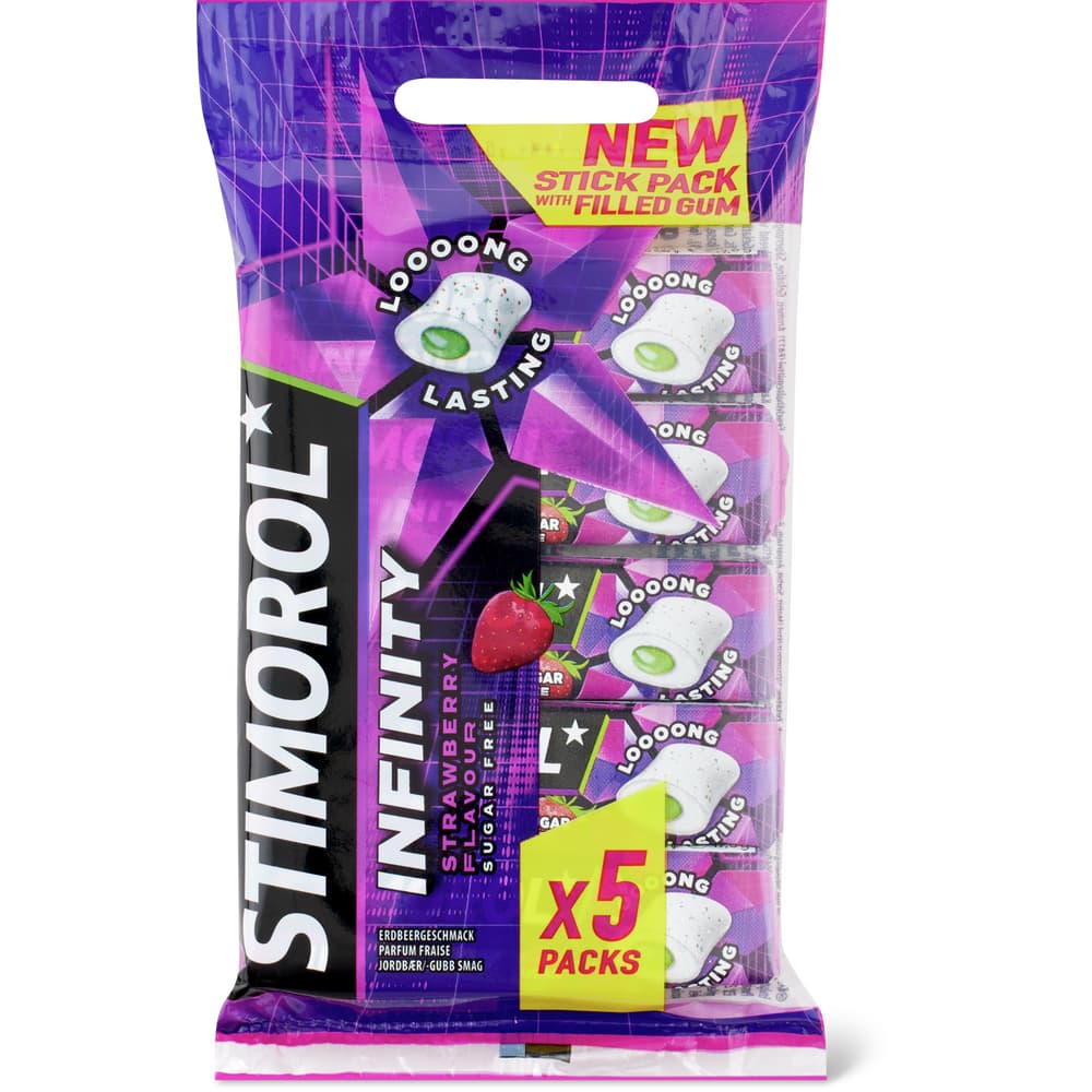 Stimorol Infinity Chewing Gum Strawberry