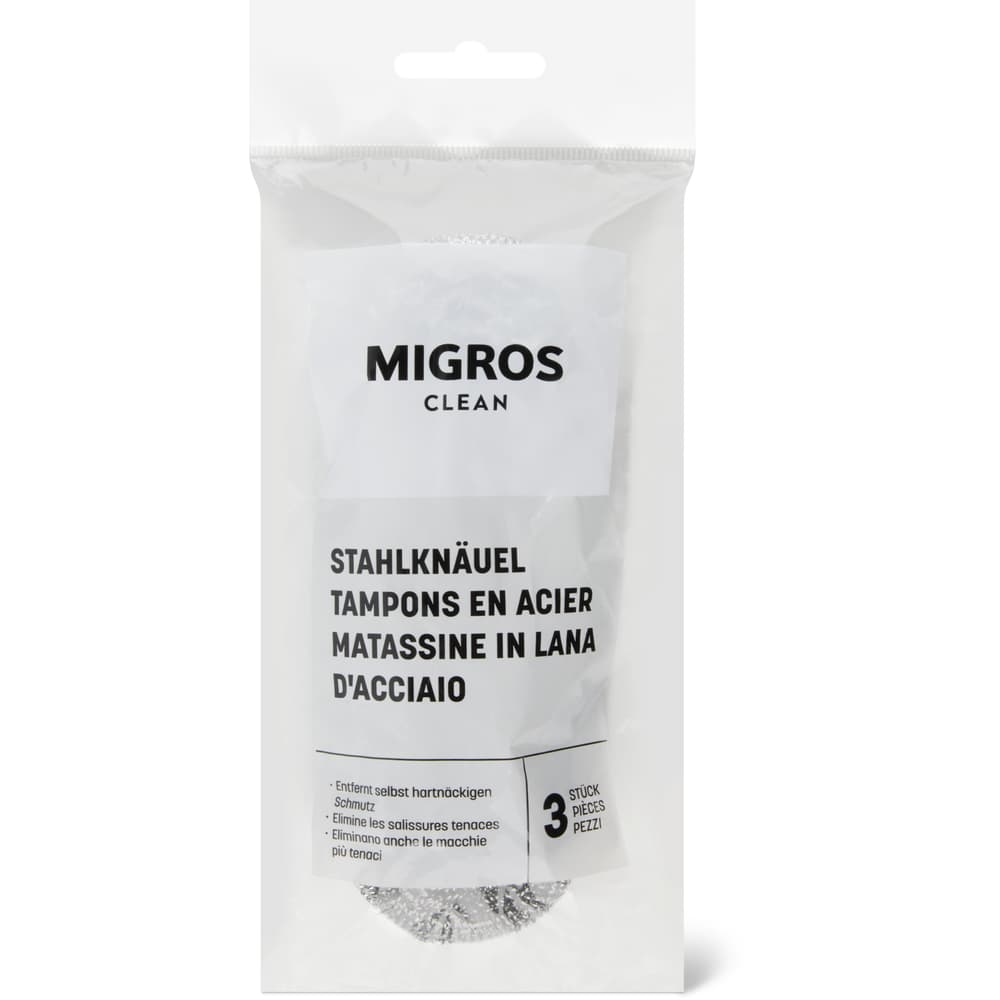 Migros Clean Stahlknäuel
