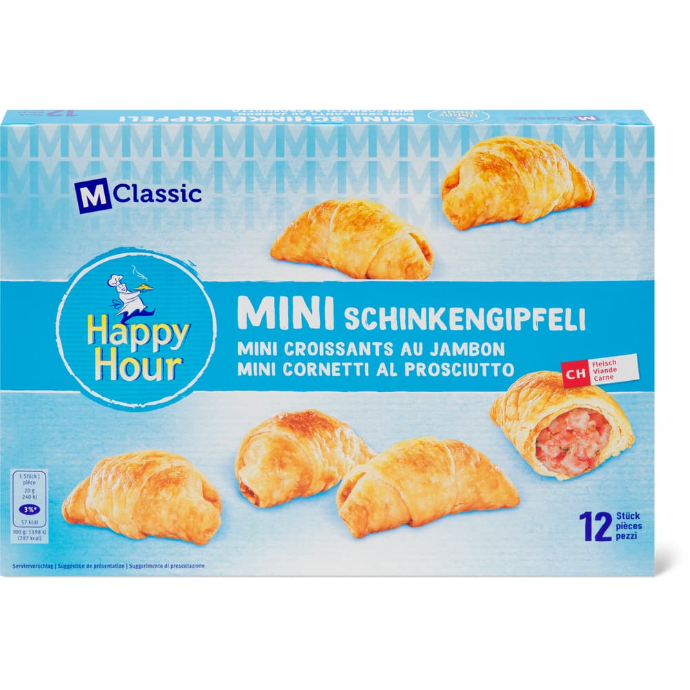 M-Classic Happy Hour Mini Schinkengipfeli