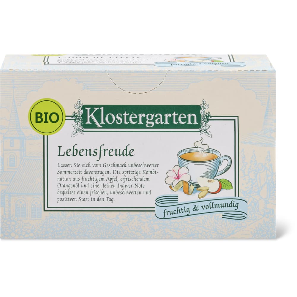 Klostergarten Bio Kräutertee Lebensfreude