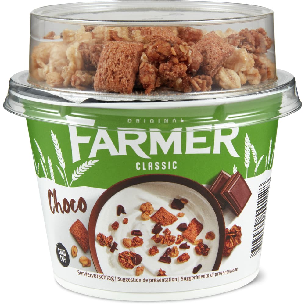 Farmer Joghurt Müesli Crunchy Schokolade