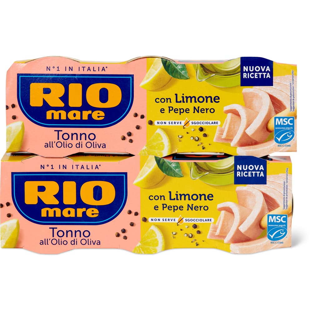 Rio Mare · Thunfisch · Mit Zitrone und Pfeffer • Migros Online