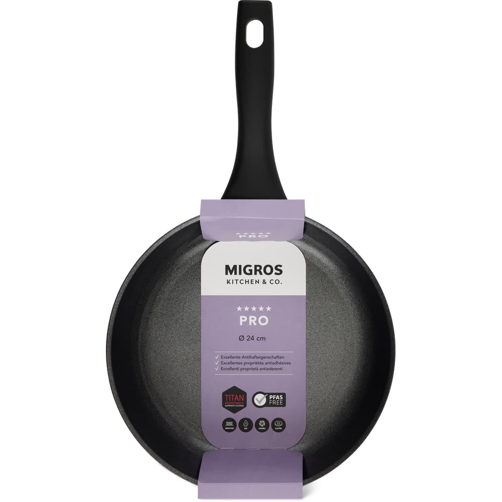 Migros Kitchen & Co. Pro Bratpfanne Ø 24 cm, hoch