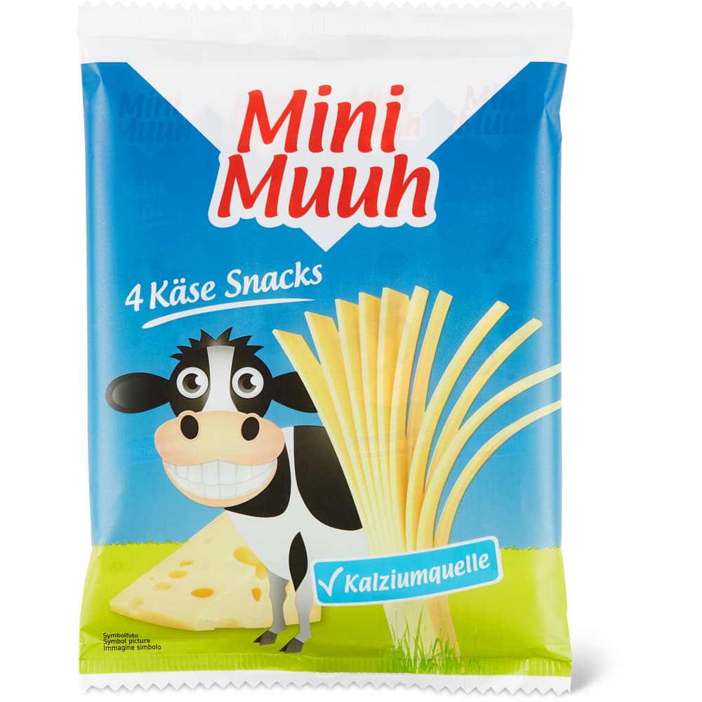 Mini Muuh Schmelzkäsezubereitung