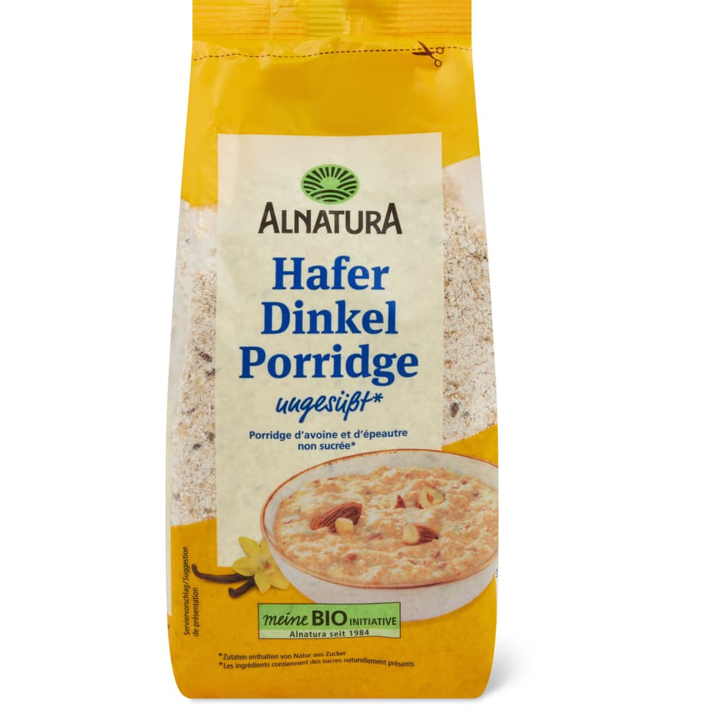 Alnatura Hafer-Dinkel Porridge Basis