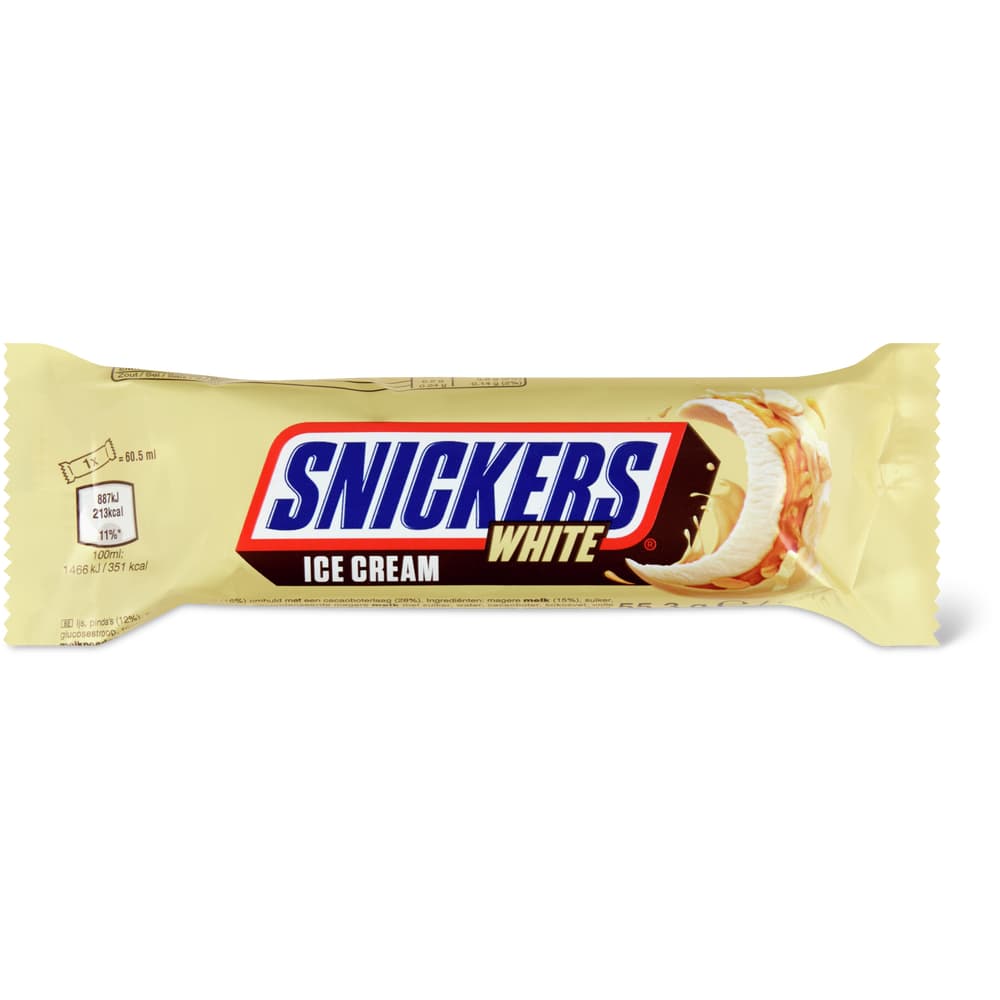 Snickers Glace white