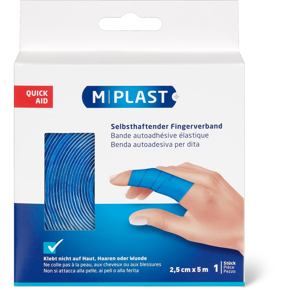 M-Plast · M-Plast selbsthaftender Fingerverband • Migros