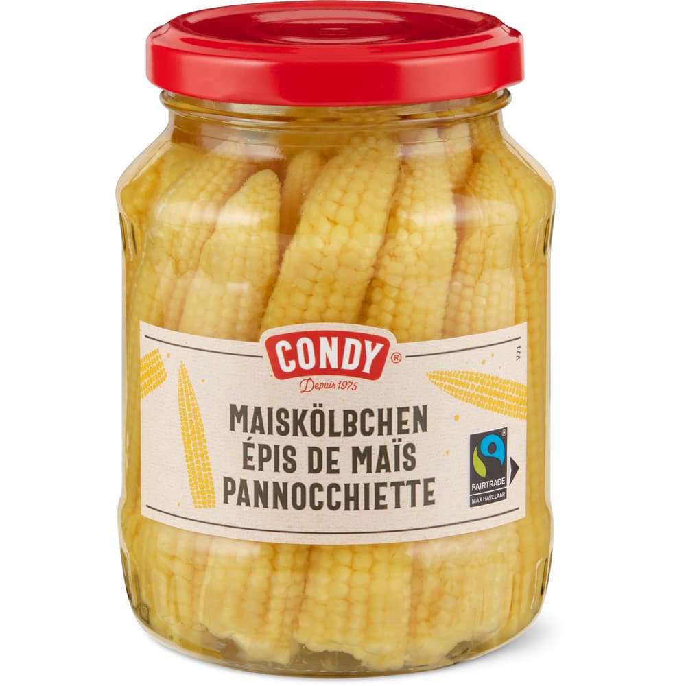 Condy Fairtrade Maïskölbchen
