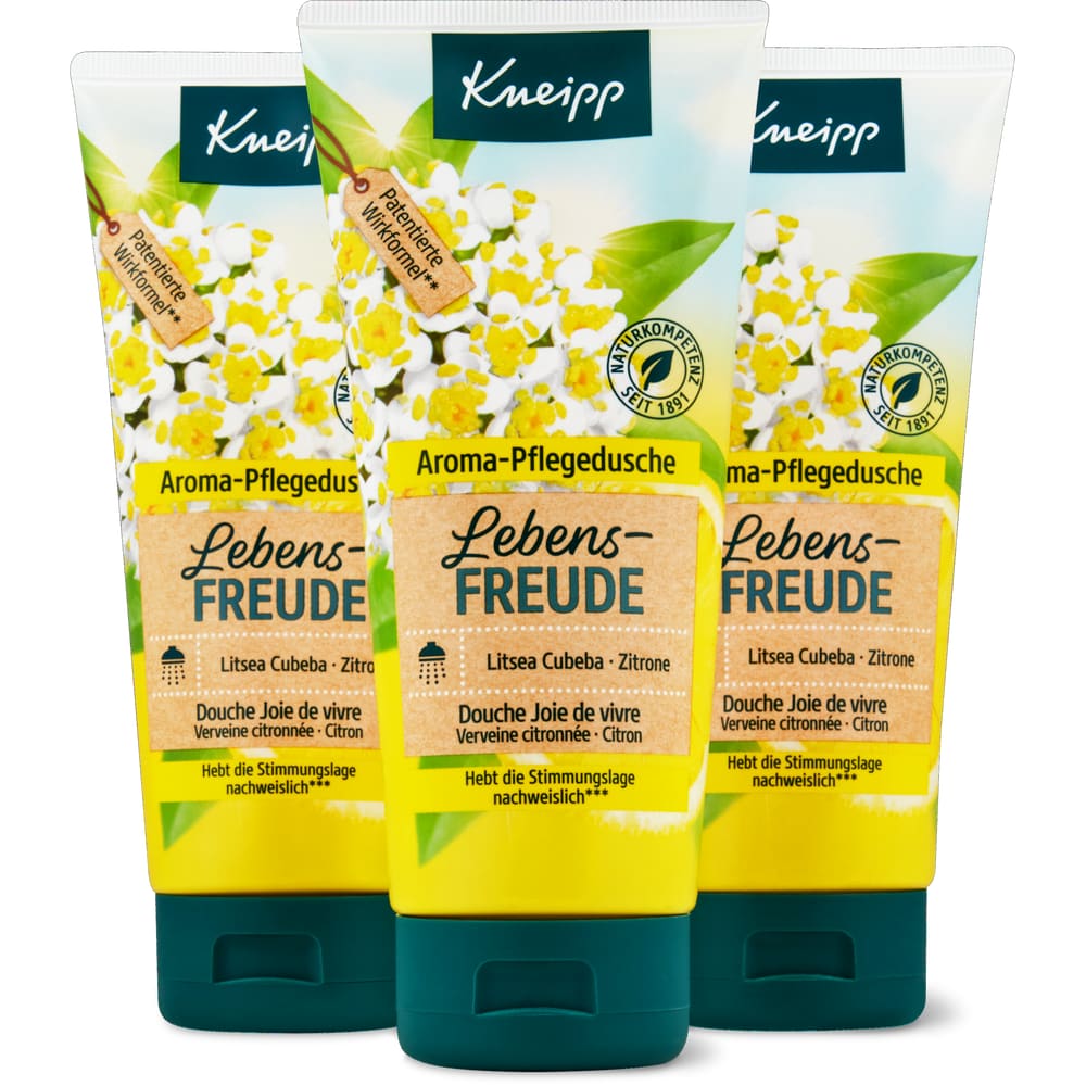 Kneipp Lebensfreude Pflegedusche Litsea Cubeba & Zitrone