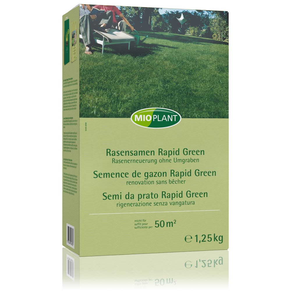Mioplant Rasensamen Rapid Green 50m2