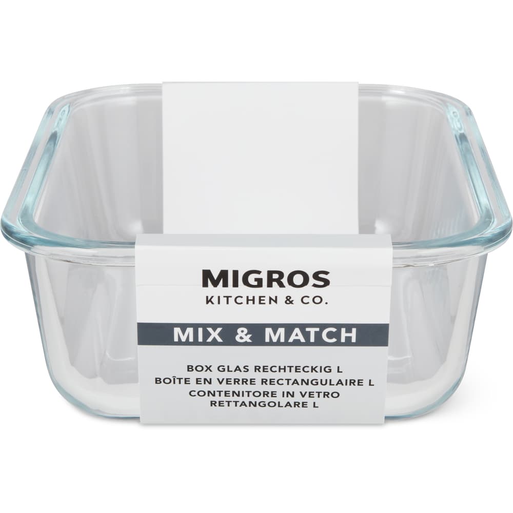Migros Kitchen & Co. Glasschachtel Rechteck M