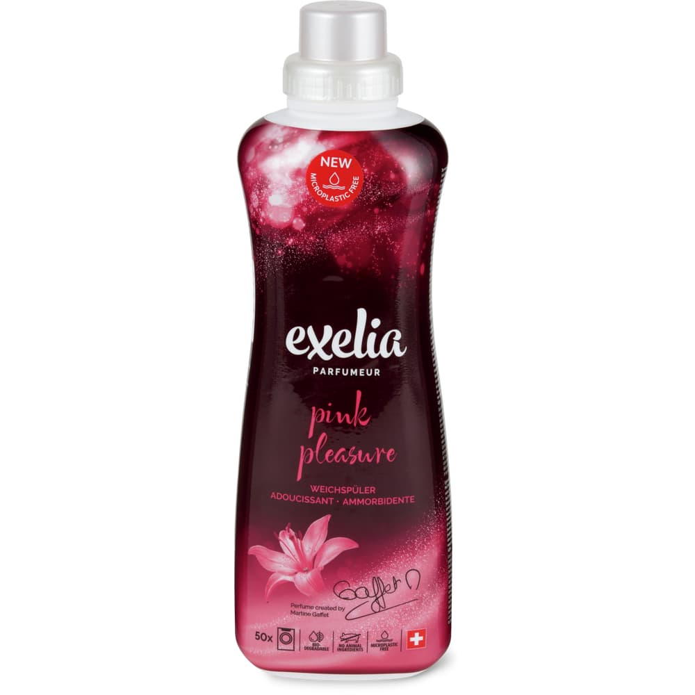 Exelia Parfumeur Weichspüler 50 Waschgänge, Pink Pleasure