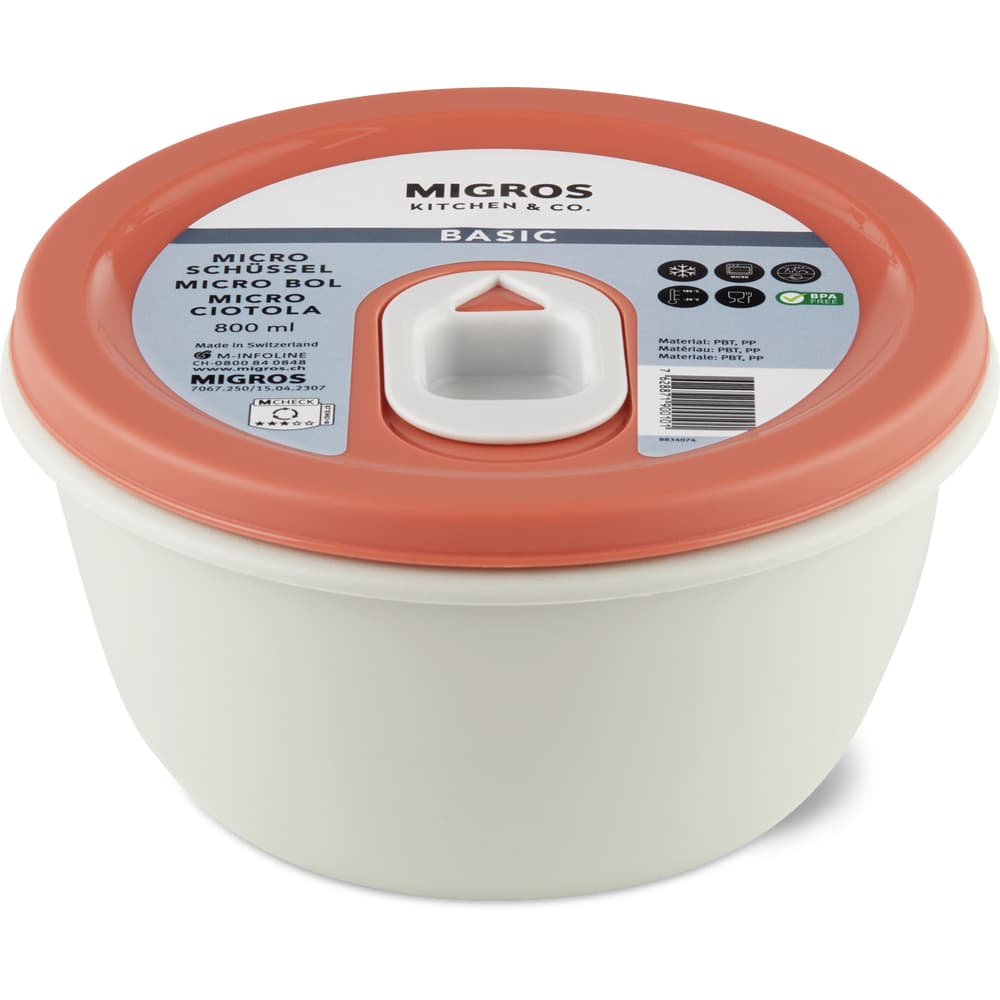Migros Kitchen & Co. Micro Schüssel 0.8l