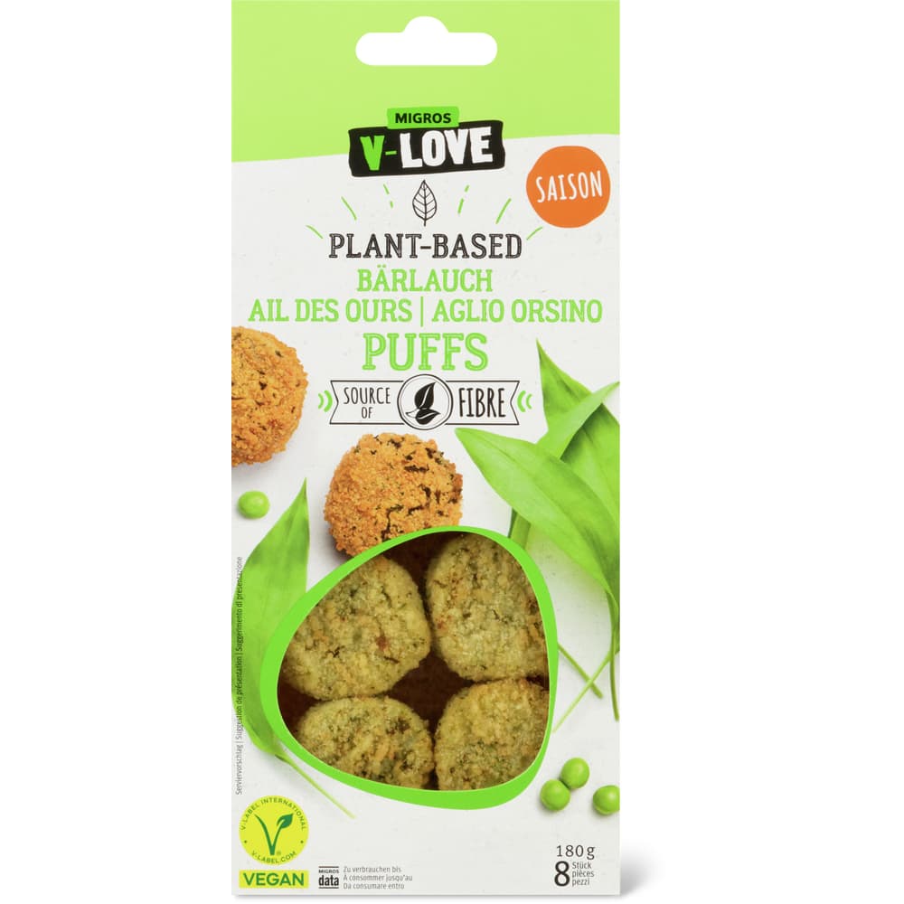 V-Love Bärlauch Puffs vegan