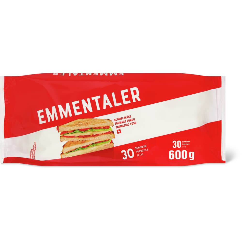 Emmentaler Schmelzkäse Scheiben