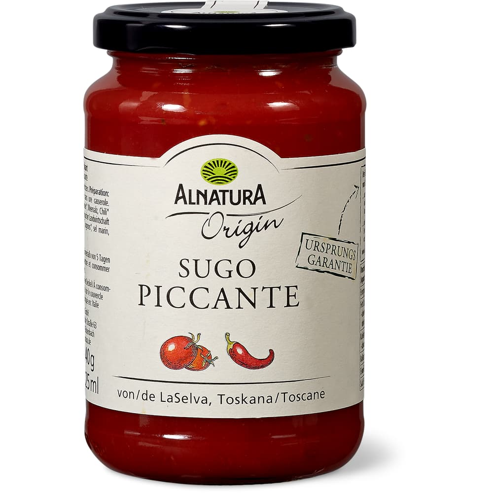 Alnatura Sugo Piccante Bio