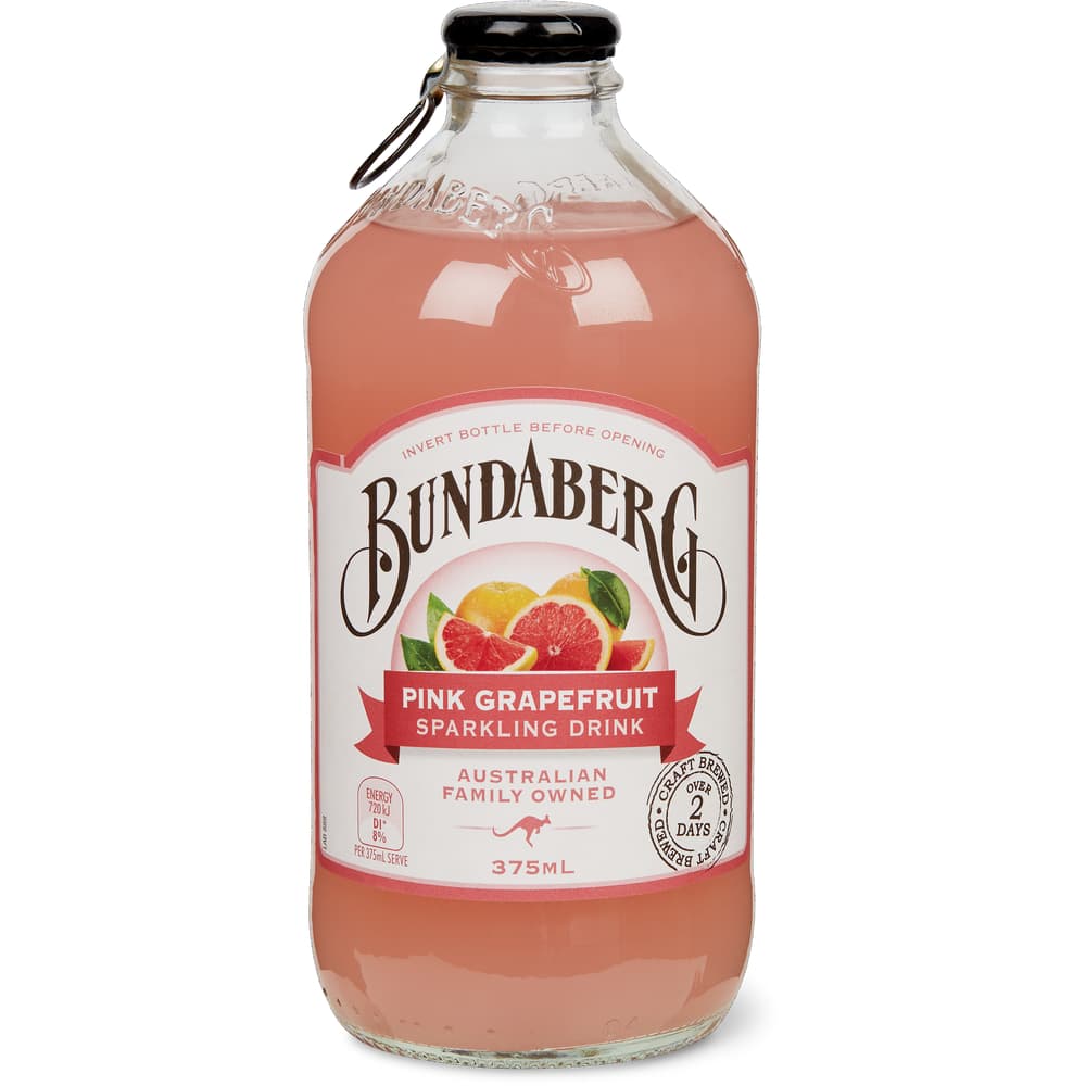 Bundaberg Erfrischungsgetränk mit Kohlensäure Rosa Grapefruit