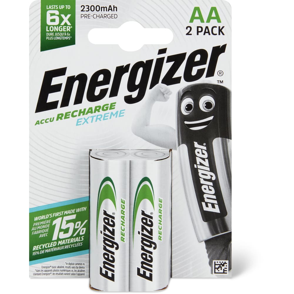 Energizer Wiederaufladbare Batterien AA HR06