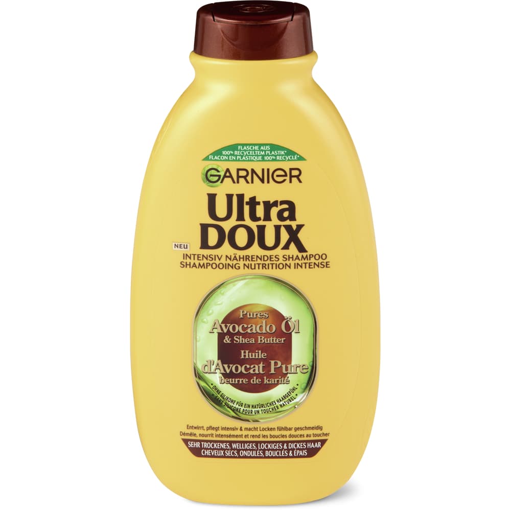 Garnier Ultra Doux Avocado-Öl & Sheabutter Shampoo sehr trockenes, widerspenstiges Haar