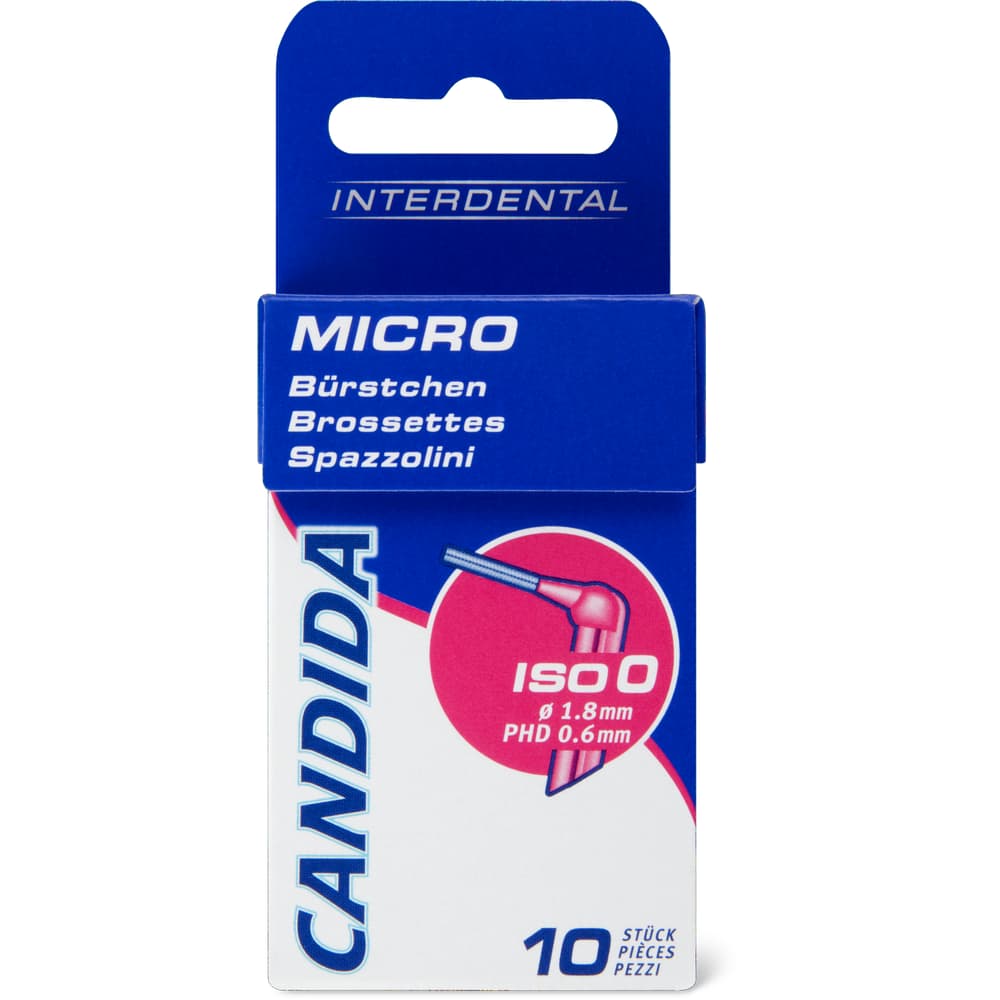 Candida Micro-Bürstchen ISO 0