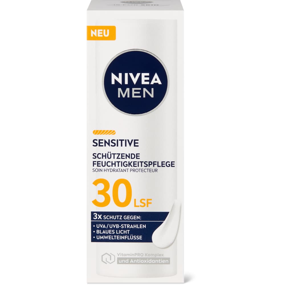 Nivea Men Sensitive Feuchtigkeitspflege LSF 30
