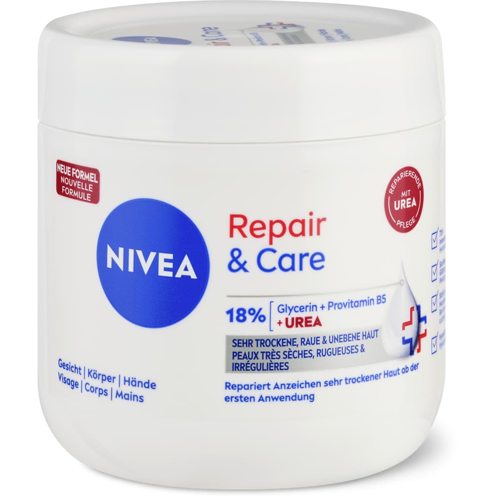 Nivea Repair & Care Bodycreme Urea