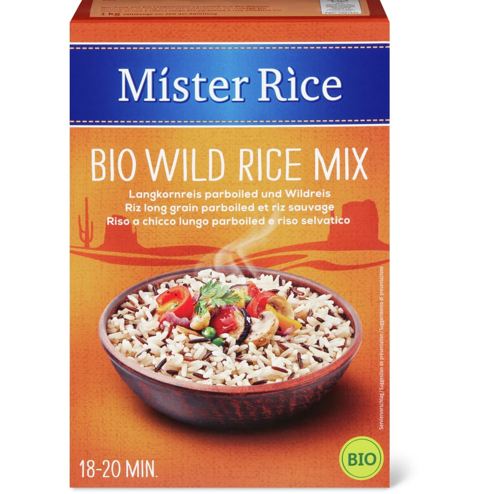 Mister Rice Bio · Wild Rice Mix · Bio • Migros Online