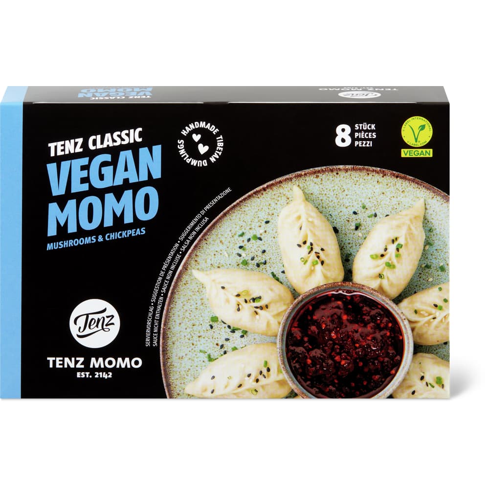 Tenz · Momo · vegan • Migros