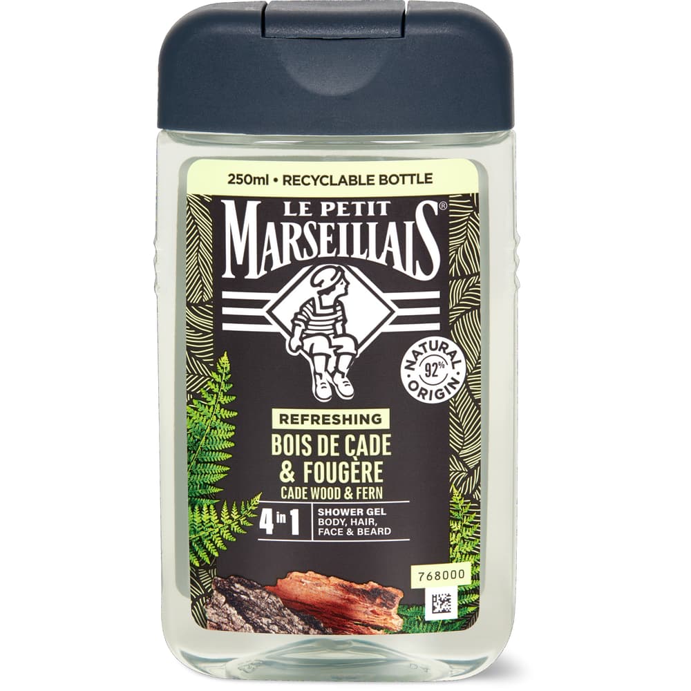 Le Petit Marseillais For Men Duschgel Wacholderholz 4in1