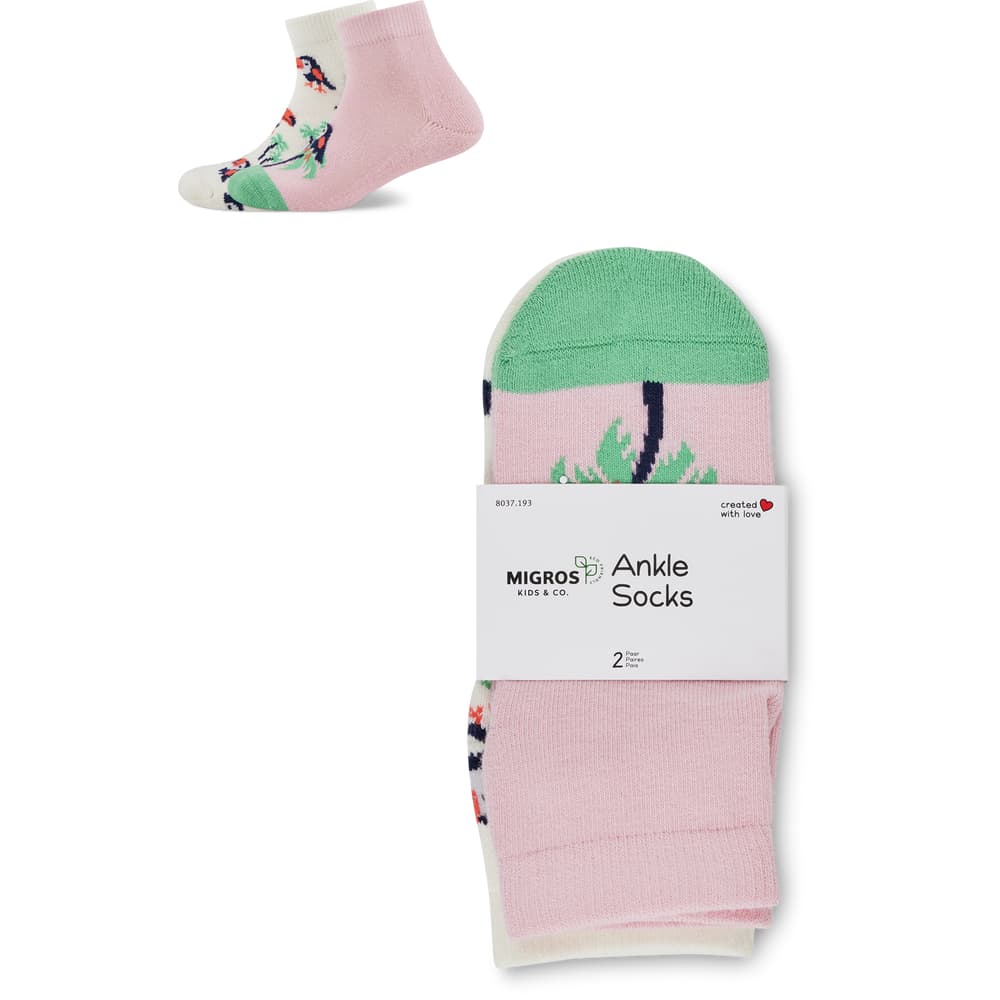 Migros Kids & Co. Kinder Kurzsocken Duopack