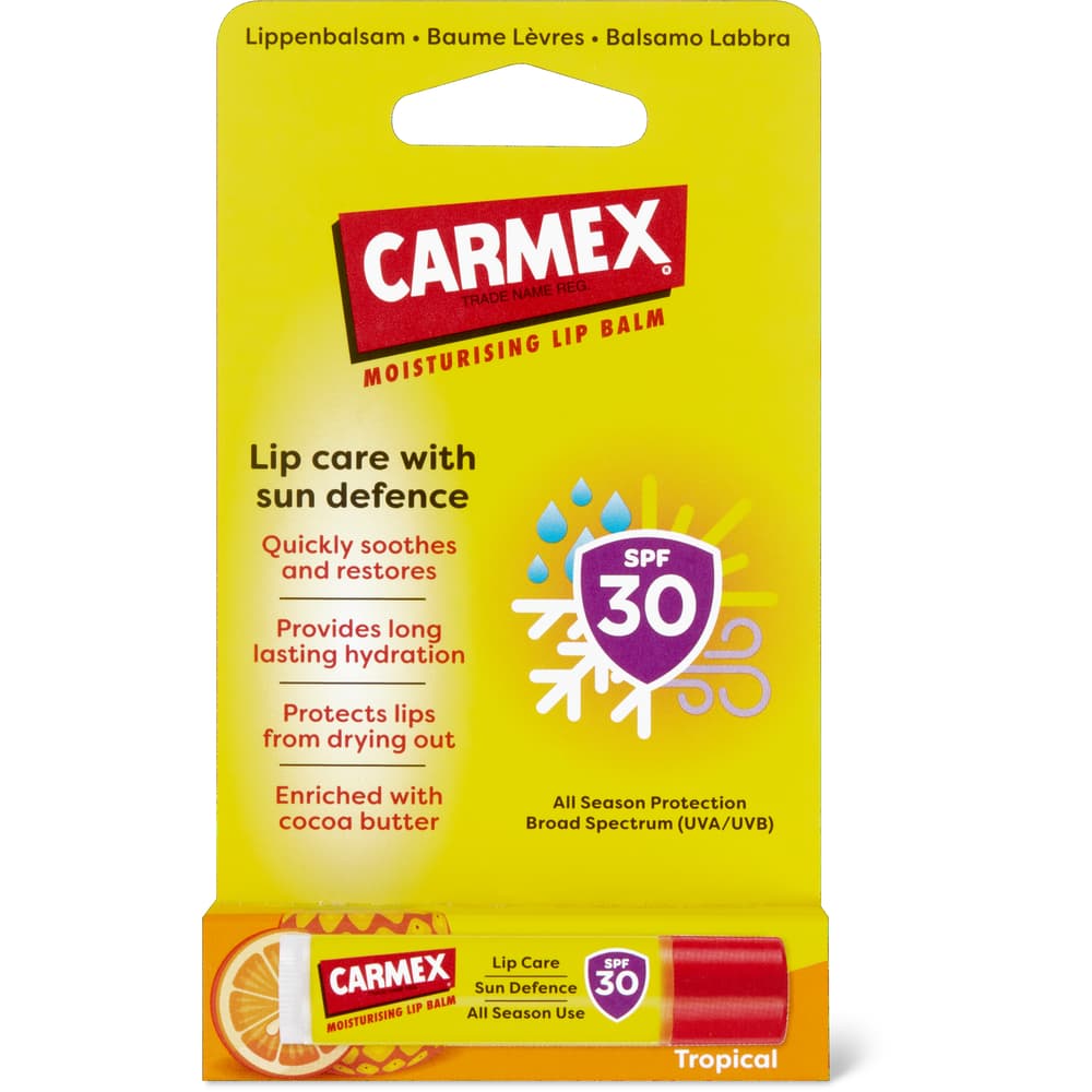 Carmex Lippenbalsam Sun Protect Tropical LSF 30