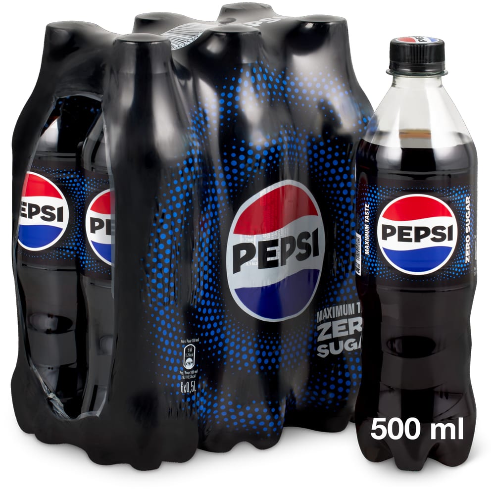Pepsi Zero ohne Zuckerzusatz