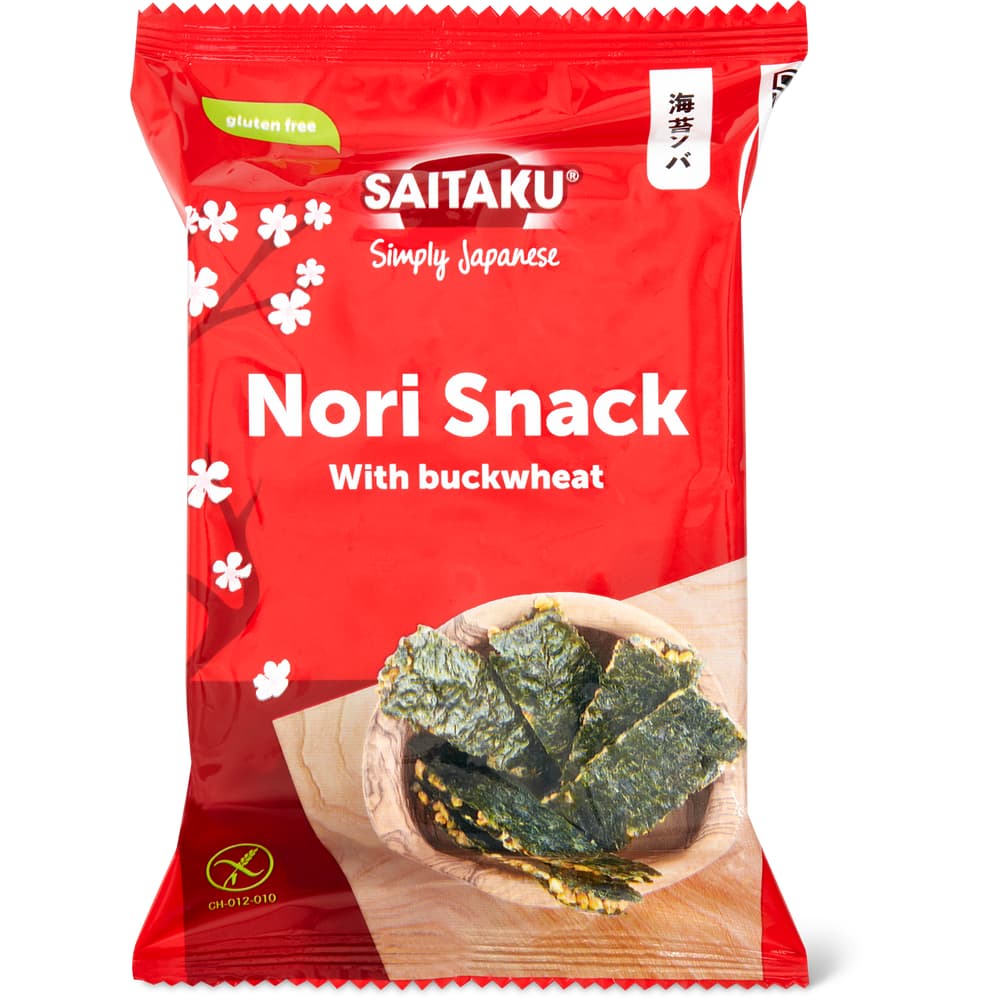 Saitaku Simply Japanese Nori Snack mit Buchweizen
