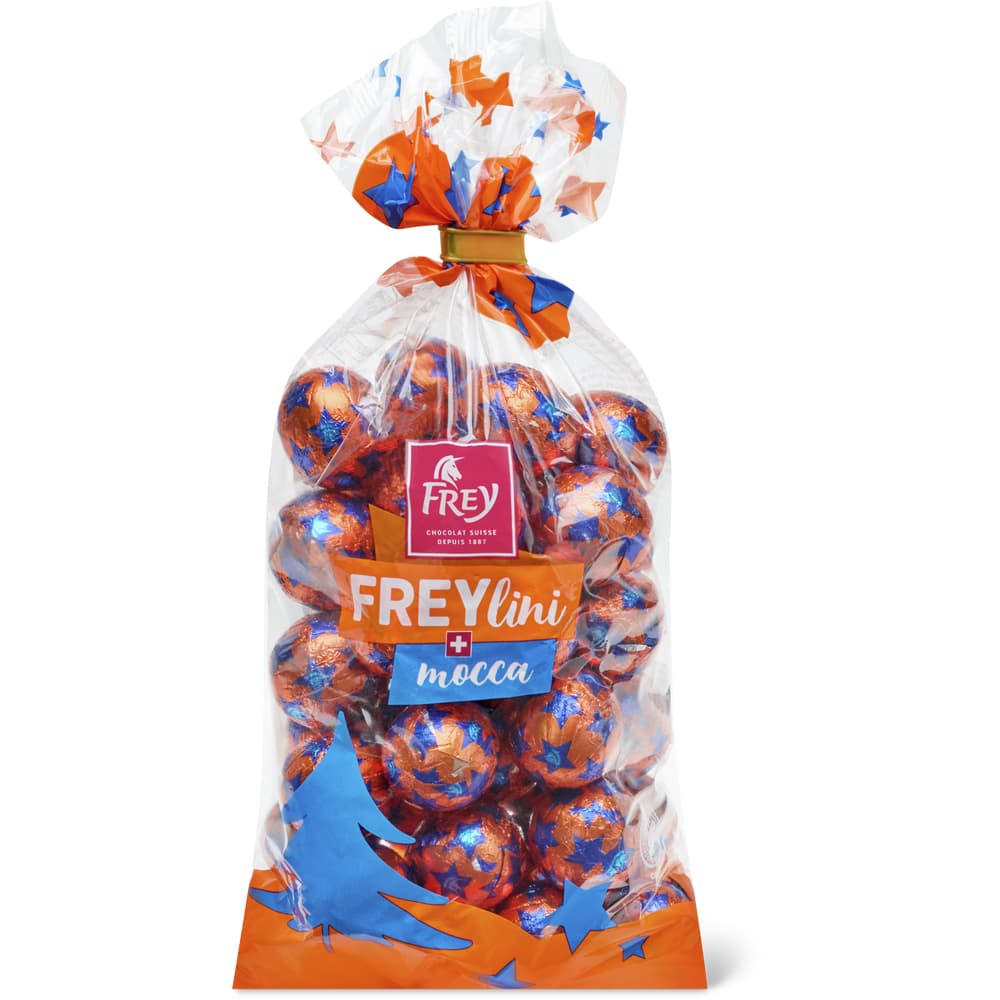 Frey Freylini Schokoladen-Kugeln Milchschokolade, gefüllt, Mocca