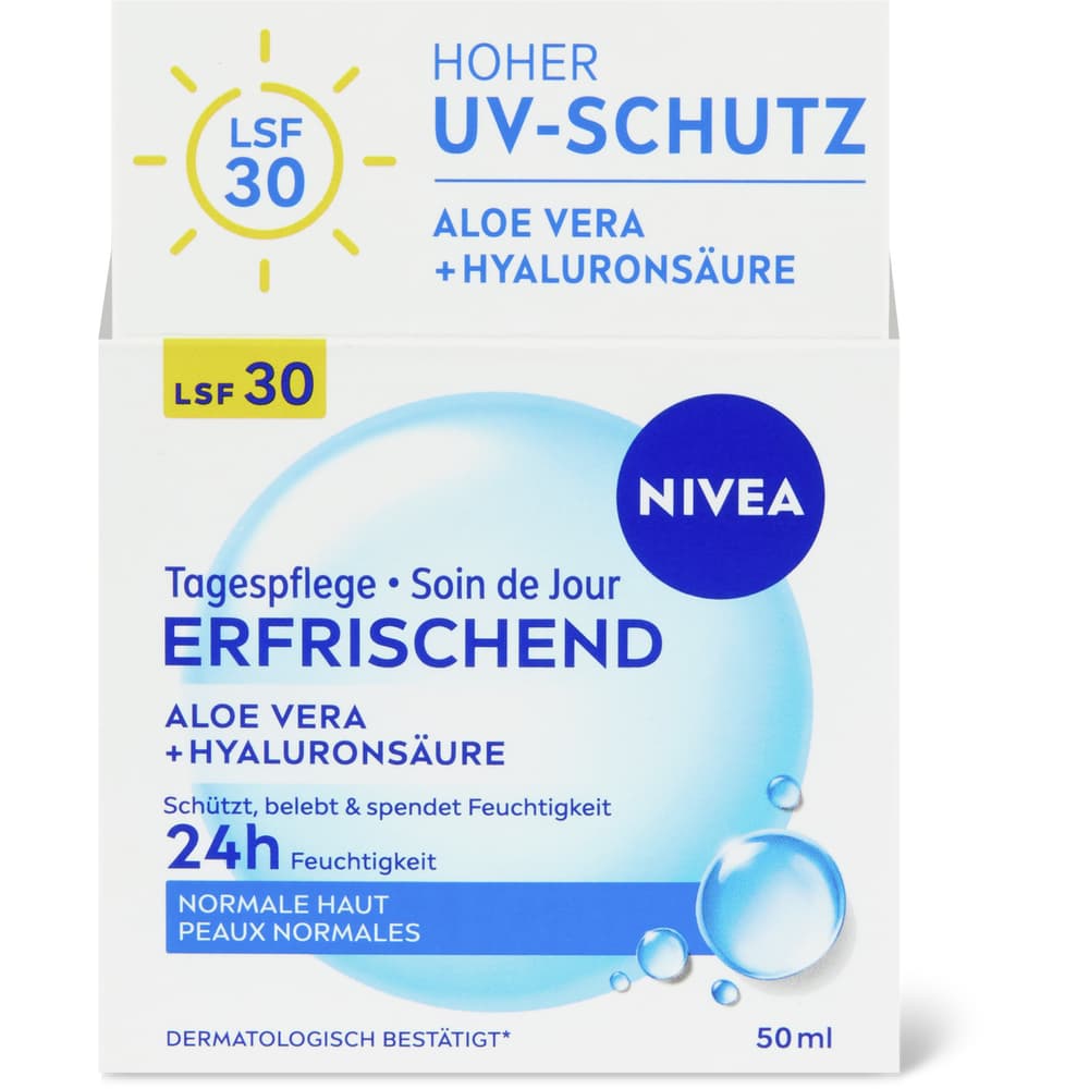 Nivea Tagespflege LSF30 24h Feuchtigkeit