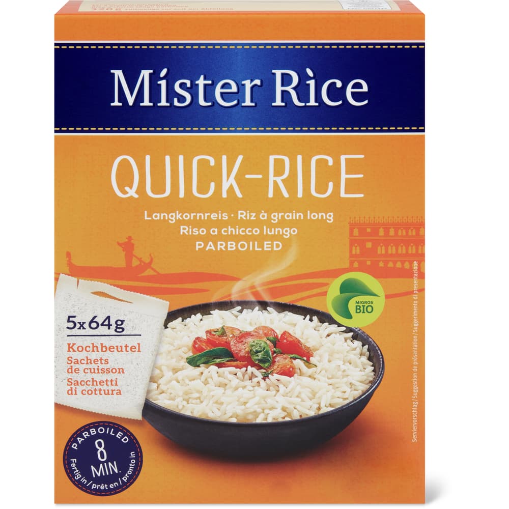Mister Rice Bio Langkornreis Kochbeutel