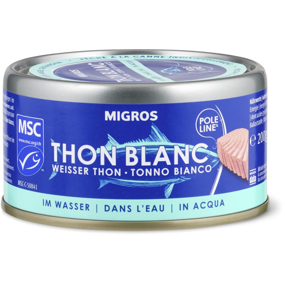 Migros Weisser Thon im Wasser